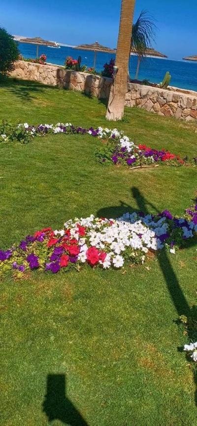 Esplanada Beach Apartment Hurghada Bagian luar foto
